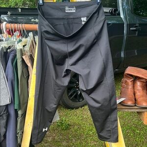 Under Armour Jet Black Athletic Leggings